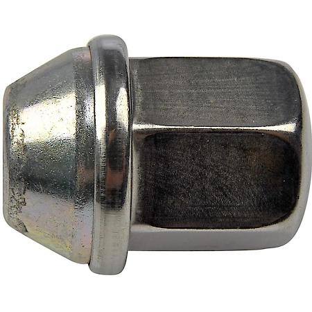 Wheel Nut, 9/16-18 Flattop Capped - 7/8" Hex, 1-1/2" Length