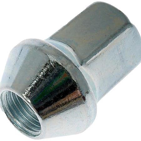 Wheel Nut, 9/16-18 Flattop Capped - 7/8" Hex, 1-1/2" Length