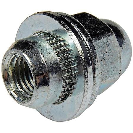 Wheel Lug Nut: M12-1.50 Thread, Flanged, Mag, 1.476" Length, Chrome, 1 Pack