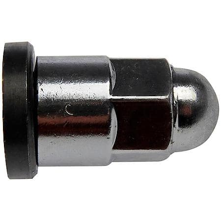 Wheel Nut, M14-2.0 Flanged Flat Face - 21mm Hex, 44.98mm Length