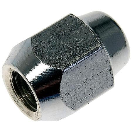 Wheel Lug Nut: M12-1.50 Thread, Conical 60, Acorn, 1.127" Length, Chrome, 1 Pack