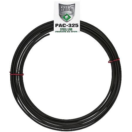 Poly-Armour PVF Steel Brake Line Tubing Coil, 3/16 x 25'