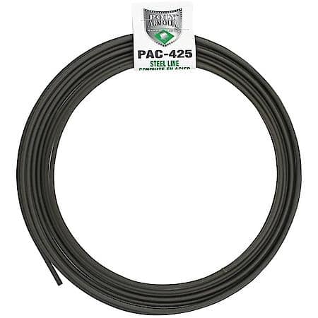 Poly-Armour PVF Steel Brake Line Tubing Coil, 1/4 x 25'