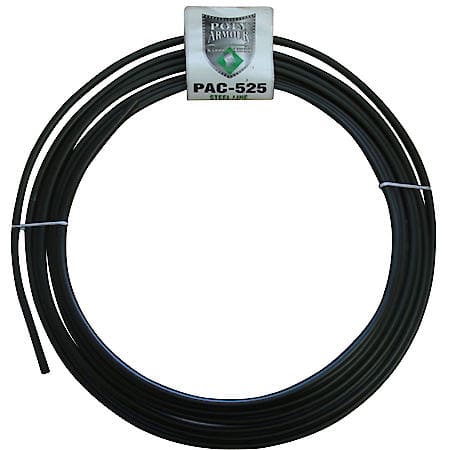 Poly-Armour PVF Steel Brake/Fuel/Transmission Line Tubing Coil, 5/16 x 25'
