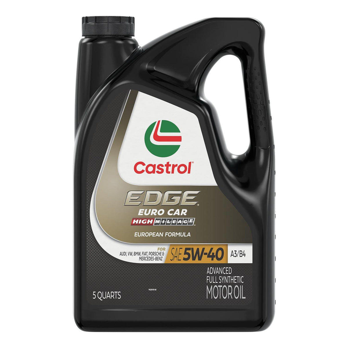 Castrol EDGE Full Synthetic 5W-40 Motor Oil 5 Quart 161B23