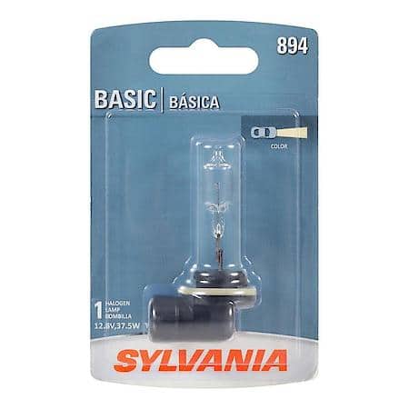 894 Basic: Halogen Fog Bulb, Basic Performance, 1 Pack