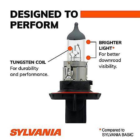 H13 XtraVision: Halogen Headlight Bulb, More Downroad Visibility, 1 Pack