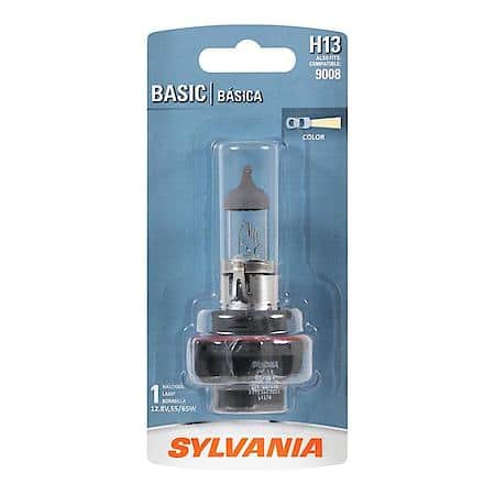 H13 Basic: Halogen Headlight Bulb, Basic Performance, 1 Pack