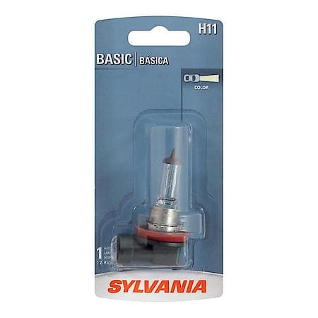 H11 Basic: Halogen Headlight Bulb, Basic Performance, 1 Pack