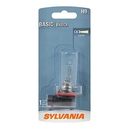 H9 Basic: Halogen Headlight Bulb, Basic Performance, 1 Pack