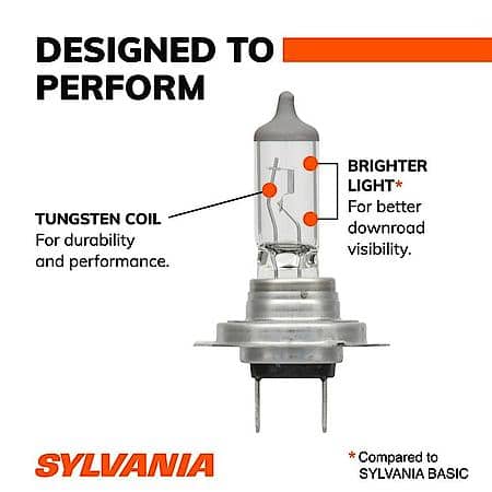 H7 XtraVision: Halogen Headlight Bulb, More Downroad Visibility, 2 Pack