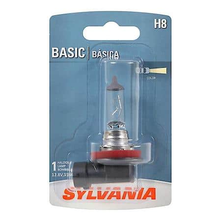 H8 Basic: Halogen Headlight Bulb, Basic Performance, 1 Pack
