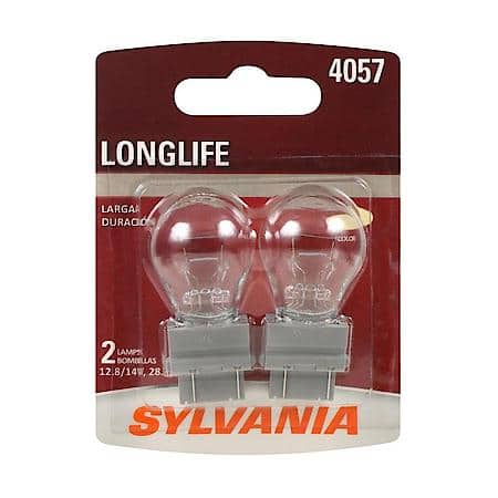 4057 Long Life: Mini Bulb, Standard Performance, 2 Pack