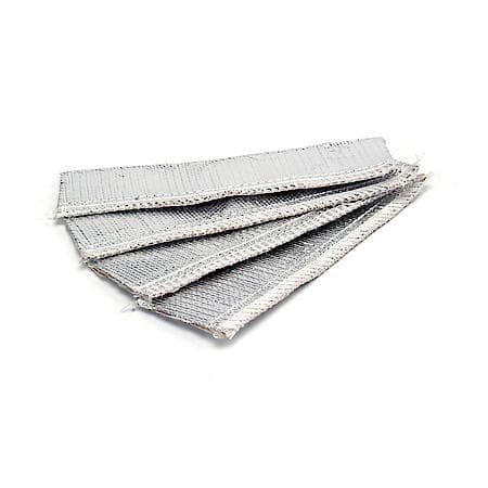 Aluminium Plug Wire Sheath, 3/4In X 6In, 4 Pack, Blocks Radiant Heat
