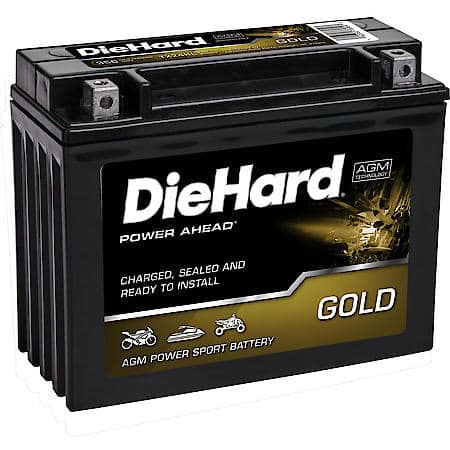Battery: TX24HL/18L Group Size, 350 CCA, 21 Amp Hour Capacity