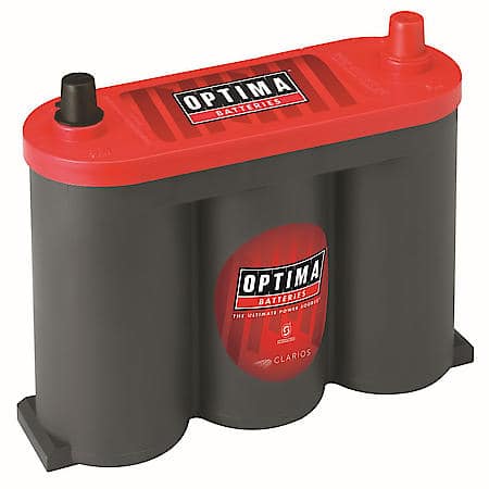 Red Battery : 6V 1 Group Size, 800 CCA, 1000 CA, 100 Minute Reserve Capacity, High Power Delivery
