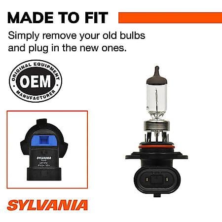 9140 Basic: Halogen Fog Bulb, Basic Performance, 1 Pack