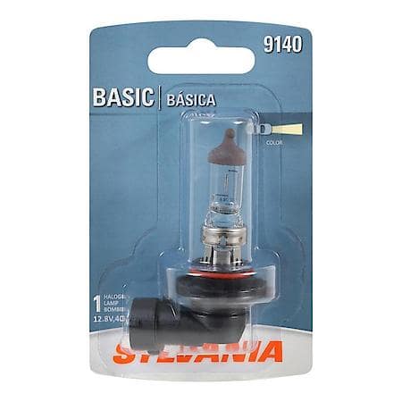 9140 Basic: Halogen Fog Bulb, Basic Performance, 1 Pack