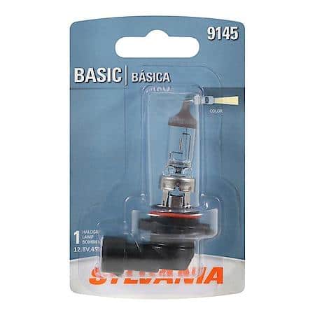 9145 Basic: Halogen Fog Bulb, Basic Performance, 1 Pack