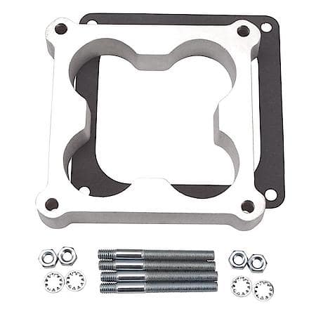 Carburetor Spacer #8718 Open Cloverleaf Center 1in Thick