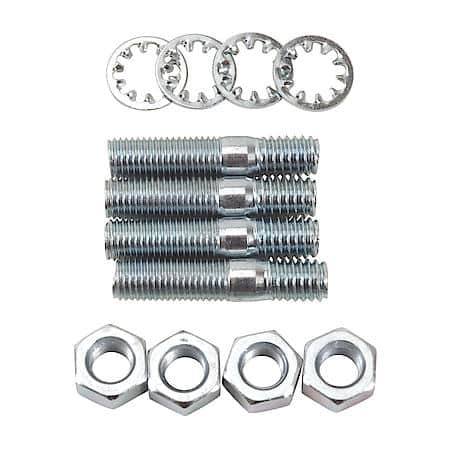 Carburetor Stud Kit #8008 Zinc Finish 5/16-18 x 1 1/2in