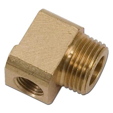 Low Profile Vacuum Line Fitting #8096 For Holley Double-Pumper