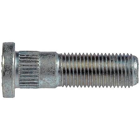 M12-1.25 Serrated Wheel Stud - 12.83mm Knurl, 41.5mm Length