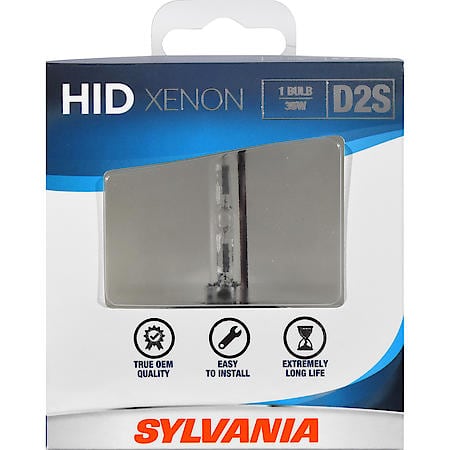 SYLVANIA D2S Basic HID Headlight Bulb, 1 Pack