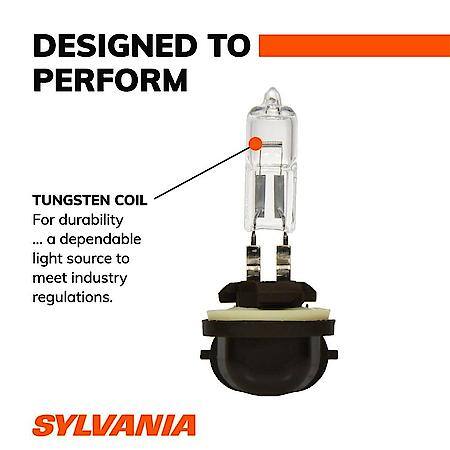 886 Basic: Halogen Fog Bulb, Basic Performance, 1 Pack