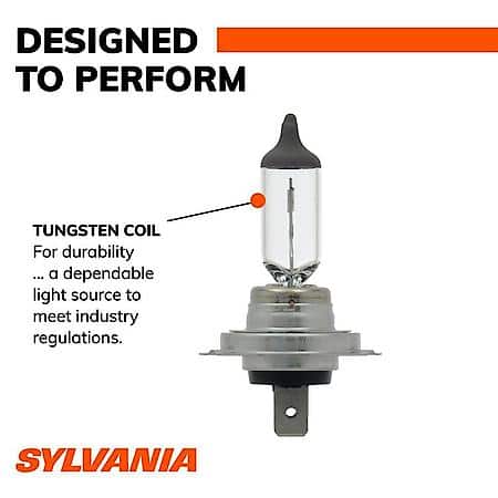 H7 Basic: Halogen Headlight Bulb, Basic Performance, 1 Pack