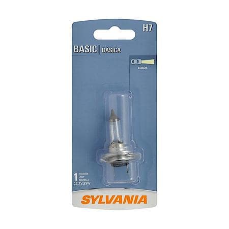 H7 Basic: Halogen Headlight Bulb, Basic Performance, 1 Pack