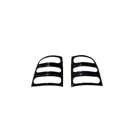 Slots, Light Covers, Black, 2 Pc Set