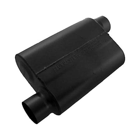 40 Series Muffler - 3.00 Offset In - 3.00 Offset Out - Aggressive Sound