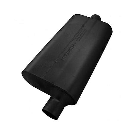 50 Delta Flow Muffler - 2.25 Offset In - 2.25 Center Out - Moderate Sound