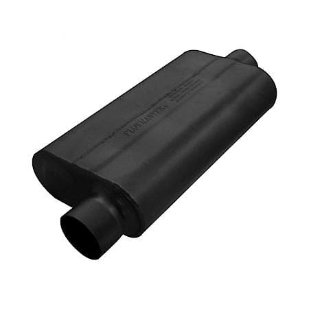 50 Delta Flow Muffler - 3.00 Offset In - 3.00 Center Out - Moderate Sound