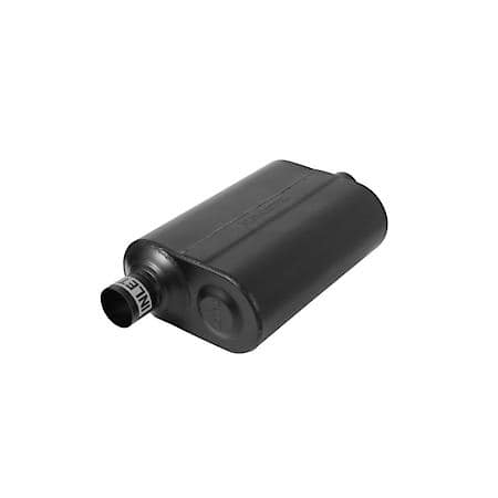 Super 40 Muffler - 2.25 Offset In - 2.25 Center Out - Aggressive Sound