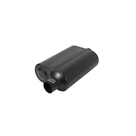 Super 40 Muffler - 2.50 Offset In - 2.50 Center Out - Aggressive Sound