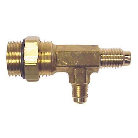 Inlet Tee Comb R-12 R-134A 15400
