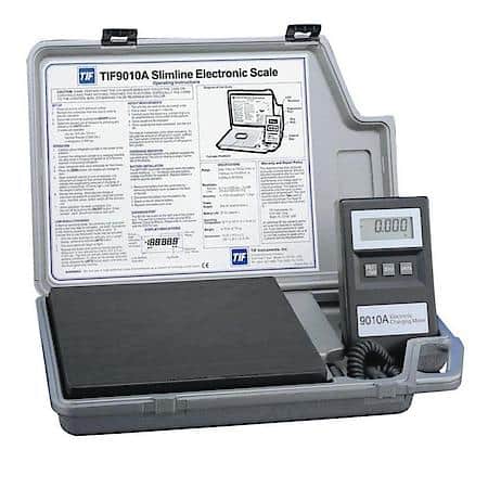 Refrigerant Scale Slimline Electronic