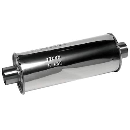 Ultra Flo Exhaust Muffler 2.5 Inch Inlet ID 2.5 Inch Outlet ID