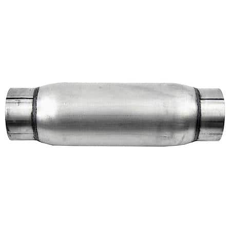 Race Bullet Exhaust Resonator 3.5 Inch Inlet ID 3.5 Inch Outlet ID