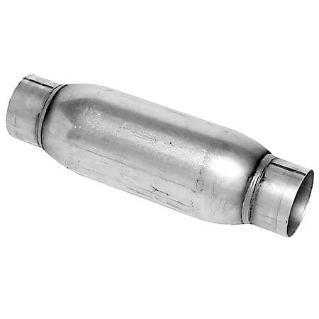 Race Bullet Exhaust Resonator 4.03 Inch Inlet ID 4.03 Inch Outlet ID