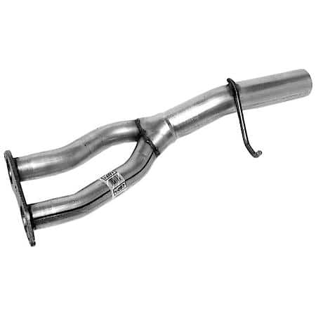 Exhaust Y Pipe 3 Bolt Welded Flange Inch Inlet  3 Inch Outlet OD