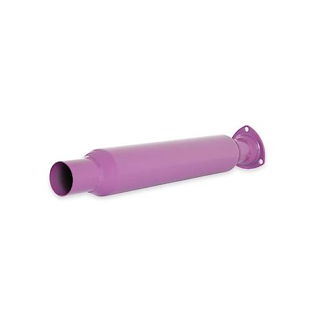 3-Hole Header Muffler, 3" Inlet, 2.250" Outlet, Muffler Body Length 18"