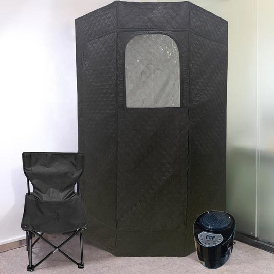 Full Body Home Relaxation Steam Wet Sauna Box 3L Steamer Portable Foldable Far Infrared Sauna Tent Indoor Spa Tubs Sauna Rooms