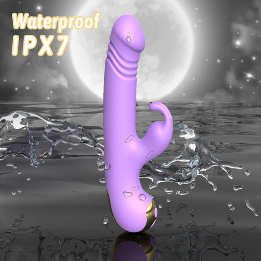 Massage Female Sextoys G Spot Rabbit Fast Thrusting Dildo Vibrator DILDO SEX TOY for Women Vagina Clitoris Stimulation