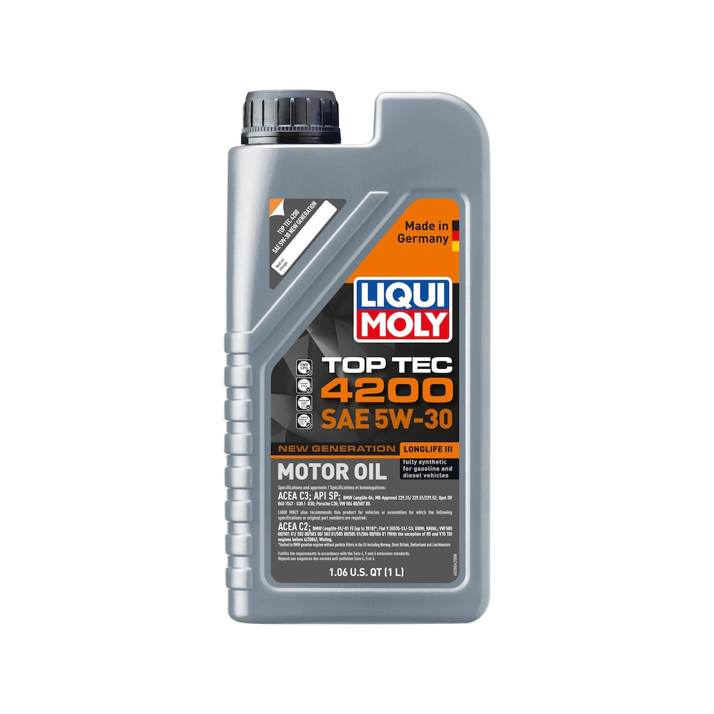 LIQUI MOLY Full Synthetic 5W-30 Motor Oil 1 Liter 2004