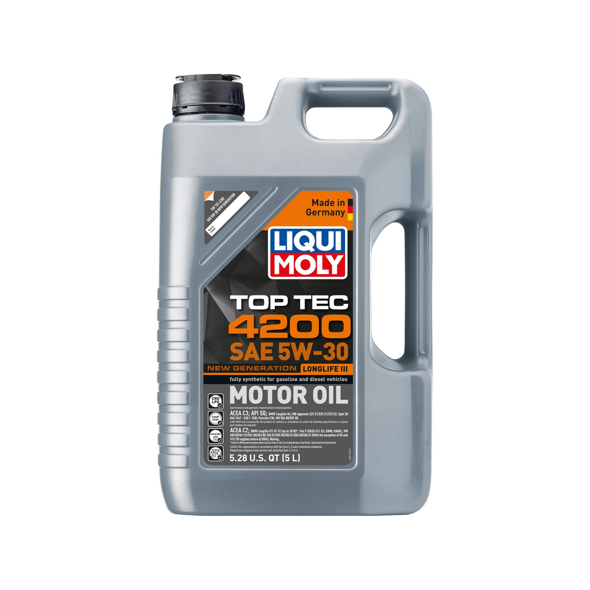 LIQUI MOLY Full Synthetic 5W-30 Motor Oil 5 Liters 2011