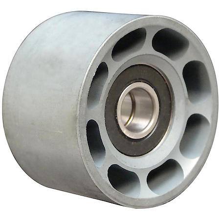 Serpentine Idler/Tensioner Pulley; Steel, 74mm Dia., 46.27mm Width, Smooth
