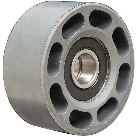 Serpentine Idler/Tensioner Pulley; Steel, 74mm Dia., 32.8mm Width, Smooth